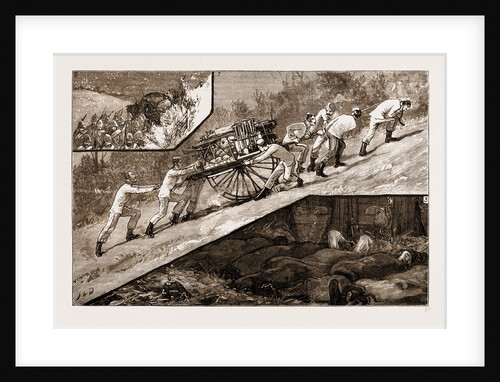 The Volunteer Review At Brighton: The March Down Of The Baggage Guard Of The Artists' Corps (20th Middlesex), 1883 by Anonymous
