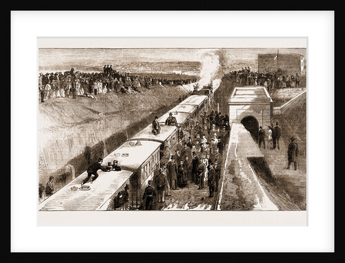 Opening Of A Railway In Malta From Valletta To Citta Vecchia, 1883 by Anonymous