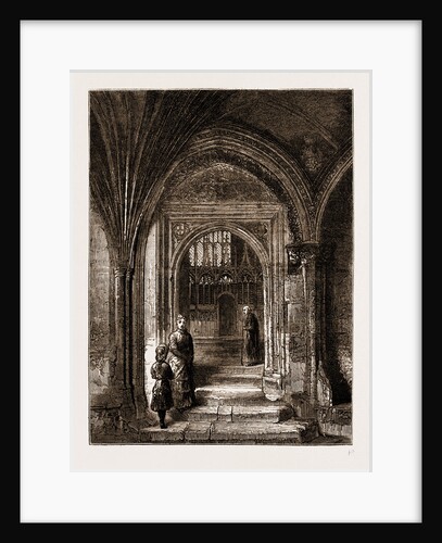 An Archway And Screen In The Cathedral, Canterbury by Anonymous