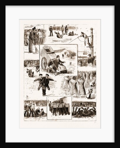 Athletic Sports By Boys Of A Training Ship, 1883 by Anonymous