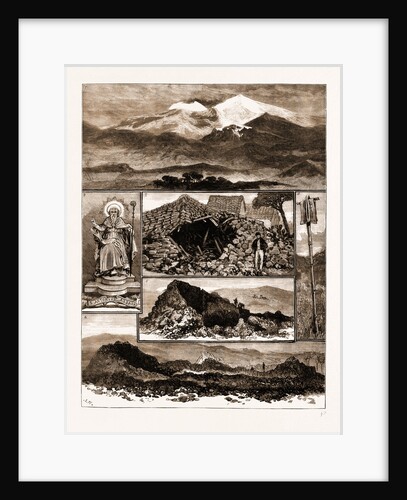 The Eruption Of Mount Etna by Anonymous