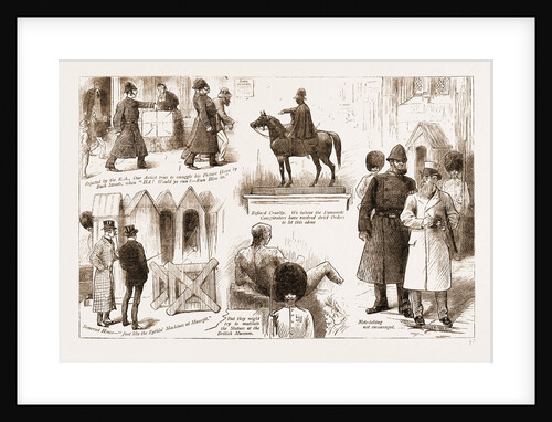The Dynamite Plot: Sentries At The London Public Buildings, UK by Anonymous