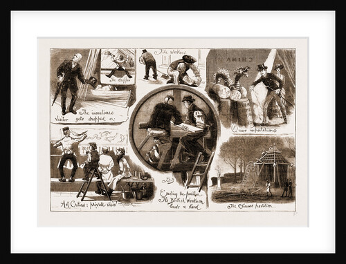 The Preparation For The International Fisheries Exhibition At South Kensington by Anonymous