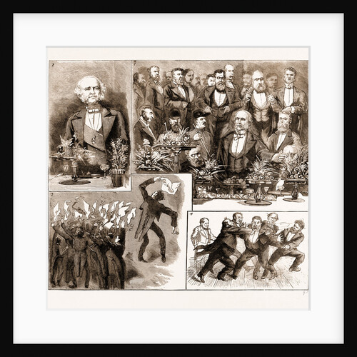 The Inaugural Banquet Of The National Liberal Club At The Westminster Aquarium, London by Anonymous