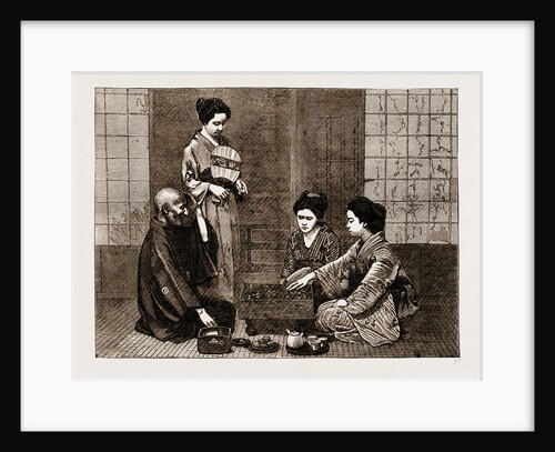 A Chinese Chess Party, 1883 by Anonymous