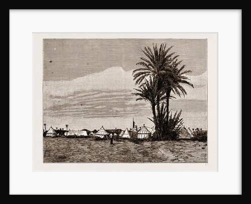 A Camp Of The Morocco Mission, 1883 by Anonymous