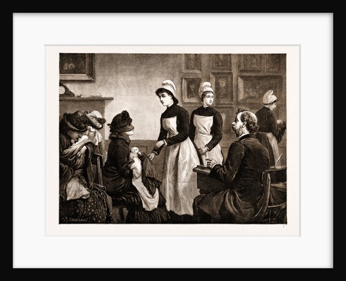 Receiving Day At The Foundling Hospital, UK by Anonymous