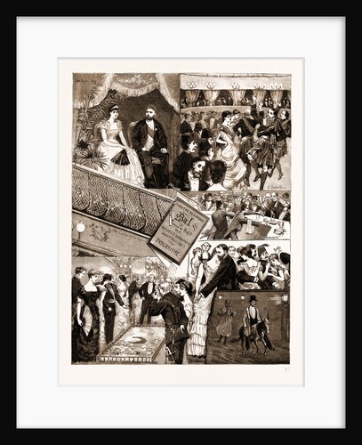 A Charity Ball In The Opera House, Cairo by Anonymous