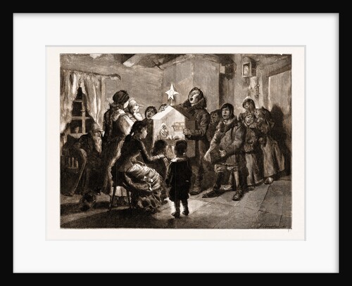 Singing Christmas Carols In Russia, 1883 by Anonymous