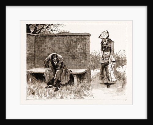 The Romantic Adventures Of A Milkmaid: The Attitude Bespoke Anguish, 1883 by Anonymous