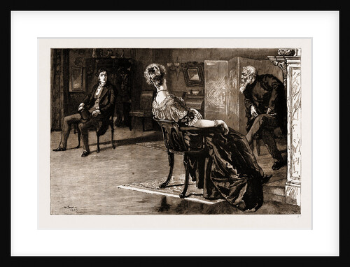 Thirlby Hall, Drawn By William Small, 1883; Lady Constance Looked Me Full In The Face, And Laughed, And Then The Stranger Laughed Too. by Anonymous