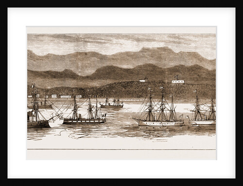 Madagascar, The Taymouth Castle Leaving Tamatave With Despatches For The Mauritius, June 28, 1883 by Anonymous