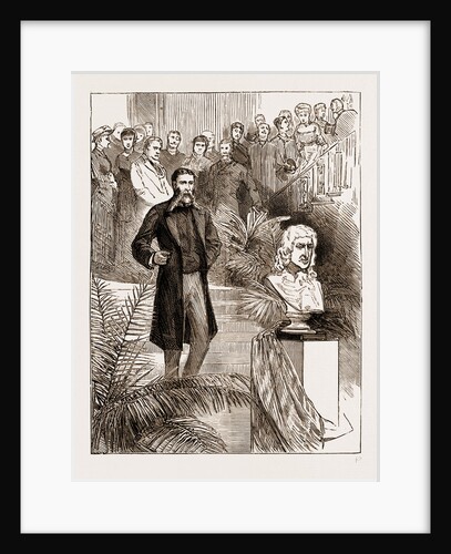 Unveiling The Bust Of Fielding At The Shire Hall, Taunton, UK, 1883 by Anonymous