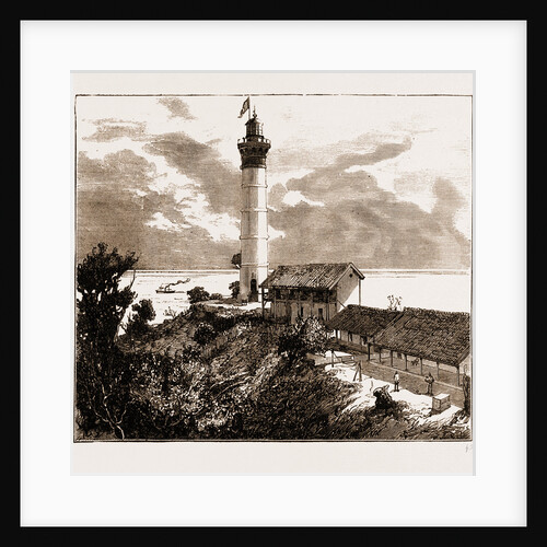 A Dutch East India Lighthouse, Java, Indonesia, 1883 by Anonymous