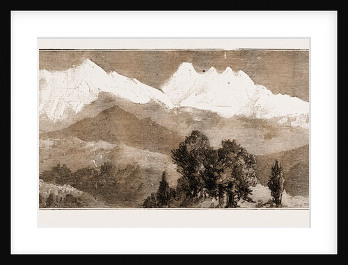 Mountaineering In The Himalayas, Views Of Nanda Devi, 1883 by Anonymous
