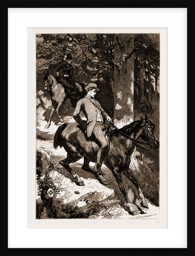 Thirlby Hall; In Spite Of All My Entreaties She Did Ride Down by William Small