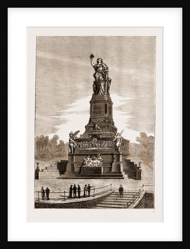 The German National Monument On The Niederwald, 1883 by Anonymous