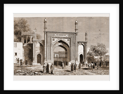 Gateway At Peshawar, Pakistan, Erected To The Memory Of The Late Sir Herbert Edwardes, K.c.s.i, 1883 by Anonymous