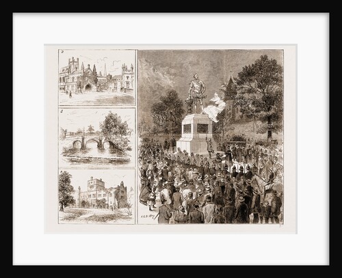 The Drake Commemoration At Tavistock, Devonshire, UK, 1883 by Anonymous