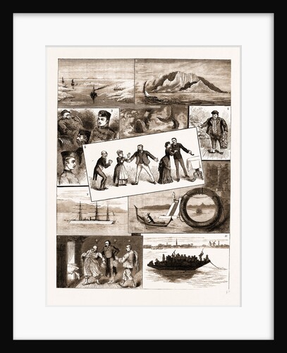 Life On Board An Indian Troopship, 1883 by Anonymous