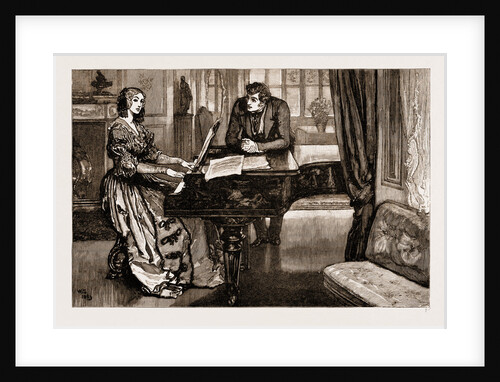 Thirlby Hall; She Went On Playing Without Noticing Me by William Small