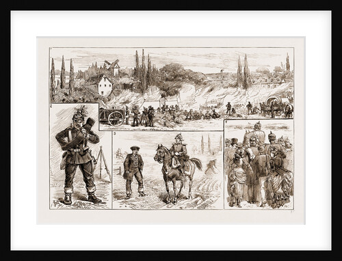 Incidents On The Field, Germany, 1883 by Anonymous