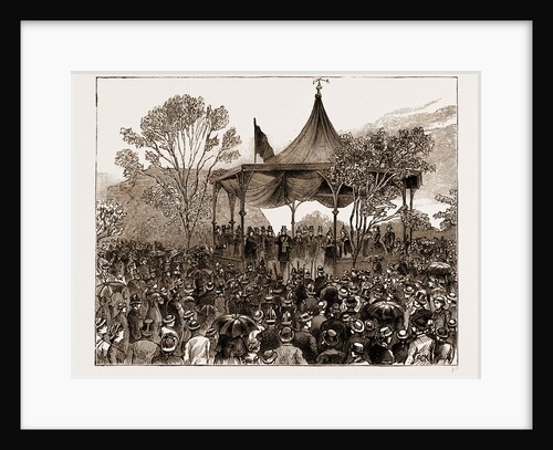 The Purchase Of Rochester Castle By The Corporation Of The Town, UK, 1883 by Anonymous