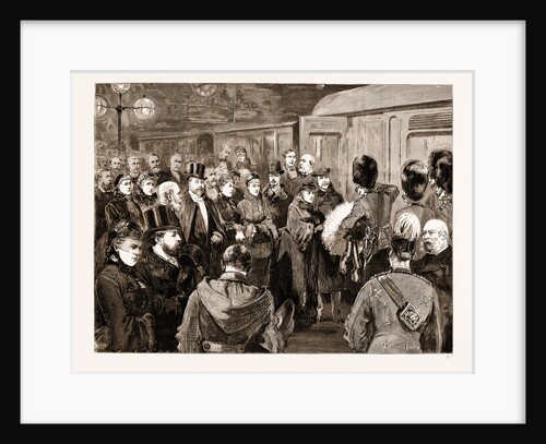 Departure Of The Duke And Duchess Of Connaught For India by Anonymous