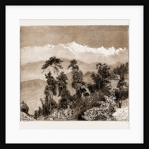 Kunchinjinga, A Peak Of The Himalayas, 28,156 Feet Above Sea Level, The Ascent Of Which Has Lately Been Attempted By Mr. Graham, 1883 by Anonymous