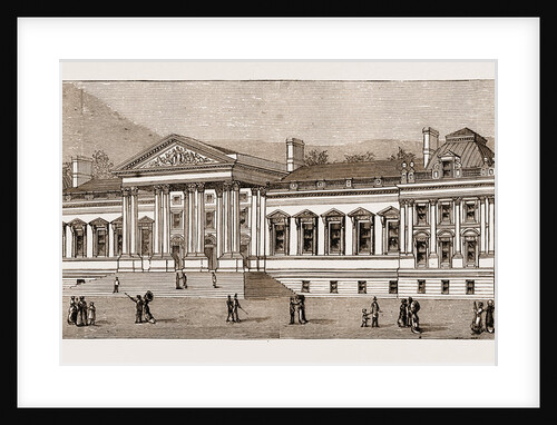 The New House Of Assembly, Capetown, South Africa, 1883 by Anonymous