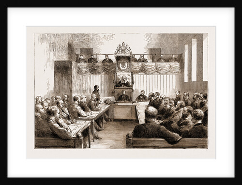 The New House Of Assembly, Capetown, South Africa, 1883 by Anonymous