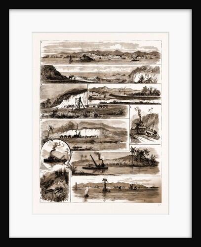 From The Pacific To The Atlantic Along The Route Of The Panama Canal, 1883 by Anonymous