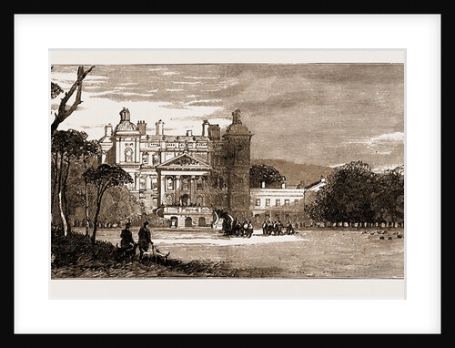 Duff House, Banff, Scotland, The Seat Of The Earl Of Fife, Lately Visited By The Prince Of Wales, UK, 1883 by Anonymous
