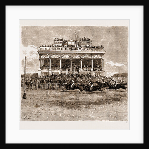 The Race Course, Shanghai, China, 1883 by Anonymous
