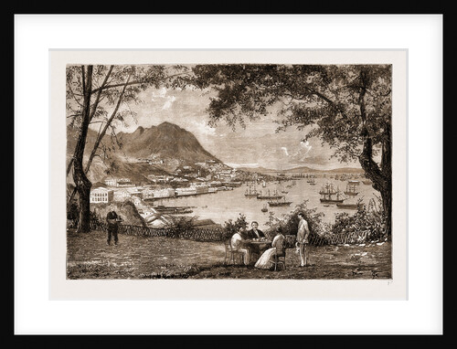 General View Of Victoria, Hong Kong, 1883 by Anonymous