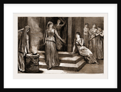 The Performance Of The Electra Of Sophocles By Ladies At Girton College, Near Cambridge, UK, 1883 by Anonymous