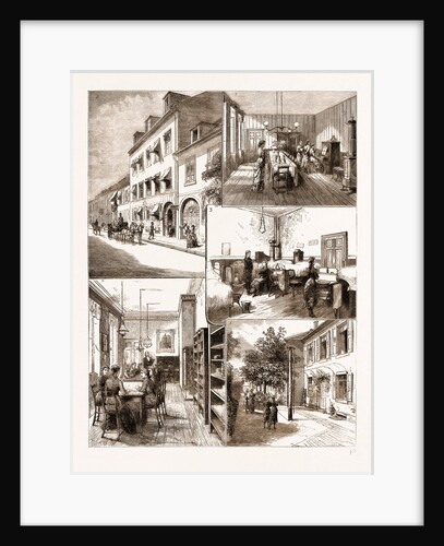 The Victoria School For Girls, Carlsruhe, Under The Direction Of H.R.H. The Grand Duchess Of Baden, Germany, 1883 by Anonymous