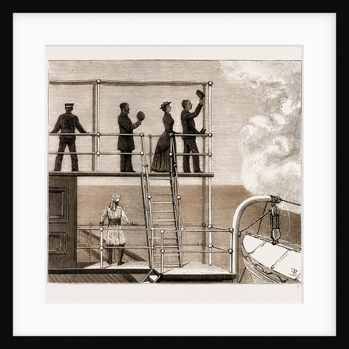 The Voyage Of The Duke And Duchess Of Connaught To India On Board The P&O Mail Steamer Cathay, 1883 by Anonymous