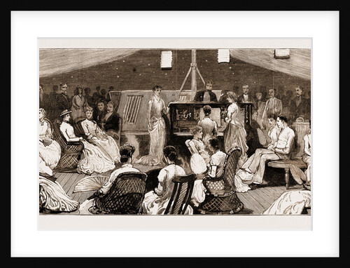 The Voyage Of The Duke And Duchess Of Connaught To India On Board The P&O Mail Steamer Cathay, 1883 by Anonymous