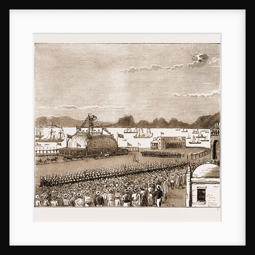 The Voyage Of The Duke And Duchess Of Connaught To India On Board The P&O Mail Steamer Cathay, 1883 by Anonymous