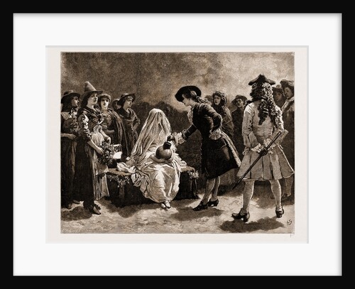Illustration To Walter Besant's New Story by Charles Green