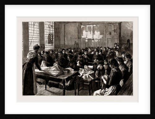 The Labour Test: Needlework, 1886 by Anonymous