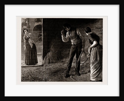 The Mayor Of Casterbridge: Henchard, with withering humility of demeanour, touched the brim of his hat to her by Robert Barnes