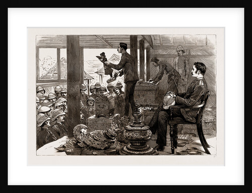 With Lord Dufferin In Burma: A Loot Auction In The Palace, Mandalay, 1886 by Anonymous