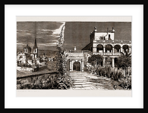 The Palace Of San Antonio, Malta, The Home Of The Duke Of Edinburgh, During His Command Of The Mediterranean Fleet, 1886 by Anonymous