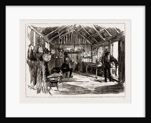 Bushman's Hut, South Australian Court by Anonymous