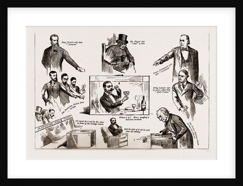 The Debate On The Arms (Ireland) Bill: Notes In The House Of Commons, London, UK, 1886 by Anonymous