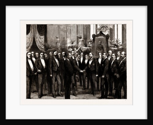 The Opening Festival Of The Gordon Boys' Home: The Prince Of Wales Receiving The Guests, UK, 1886 by Anonymous