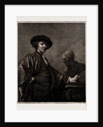 Portrait Of Sir Joshua Reynolds by Sir Joshua Reynolds