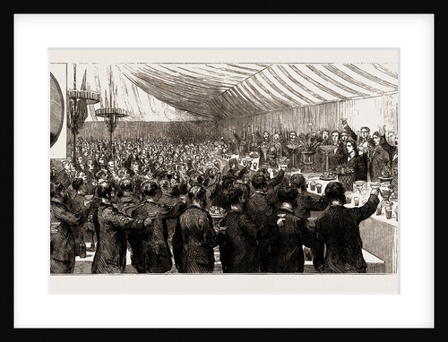 The Coming Of Age Of The Duke Of Newcastle: Festivities At Clumber, Near Worksop, Nottingham, UK, 1886 by Anonymous